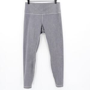 Lululemon Women's Wunder Under Hi Rise Tight Washed Luna Grey 28" Inseam Sz 10